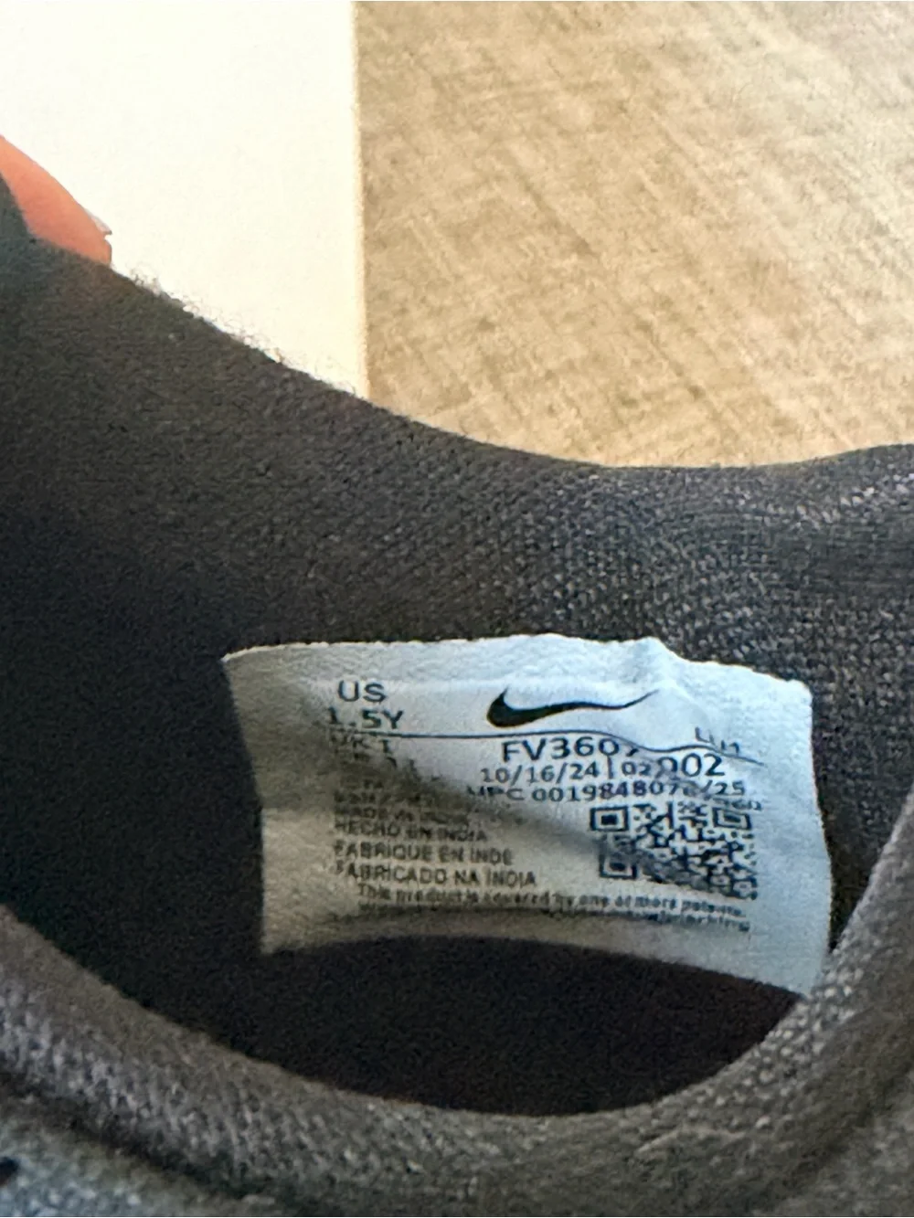 Nike Kobe IX Low Mambacita 1.5Y